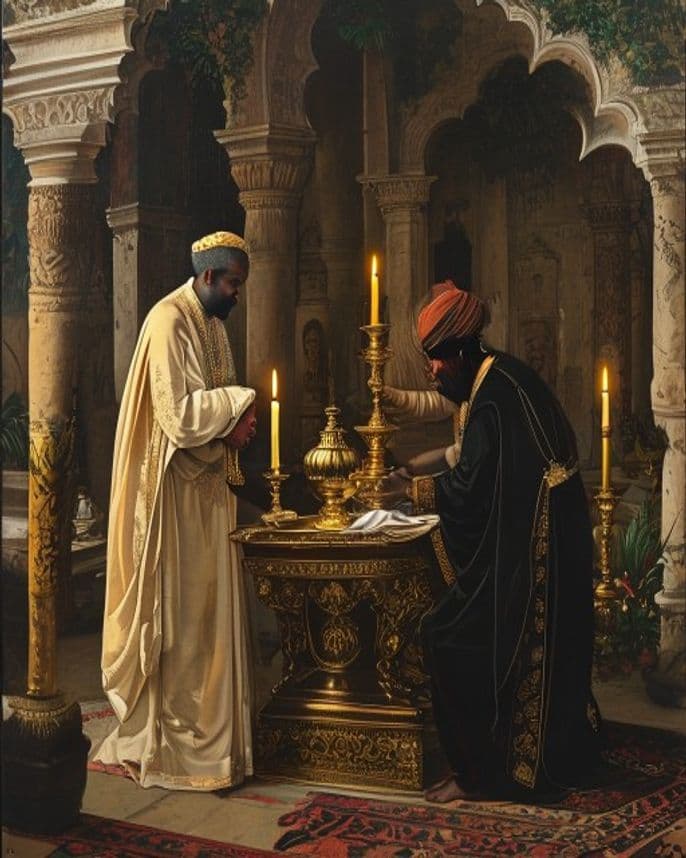 The Statue and the Saint — 1745