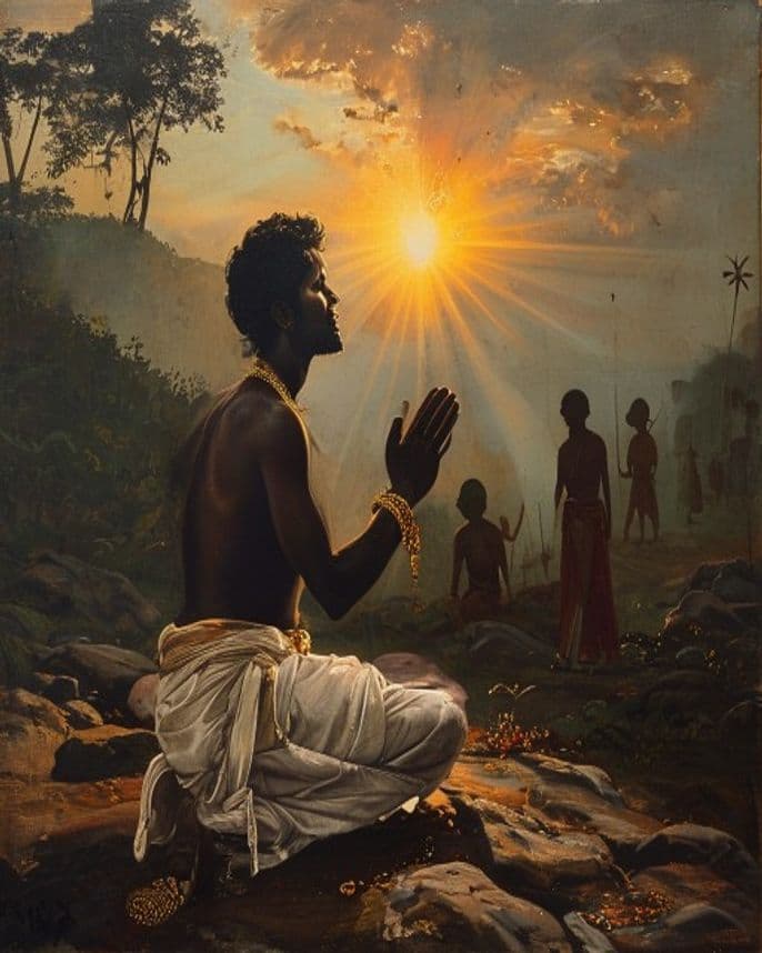 The Statue and the Saint — c.1749